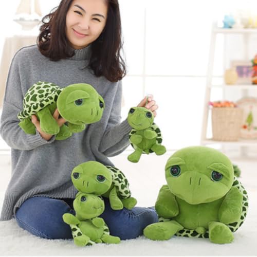 champracer Kuscheltier Schildkröten Plüsch Spielzeug, Schildkröte Stoffpuppen, Lange Riesenschildkröte süßes Spielzeug, Simulation Schildkröte Kissen, Geburtstagsgeschenk (30cm)