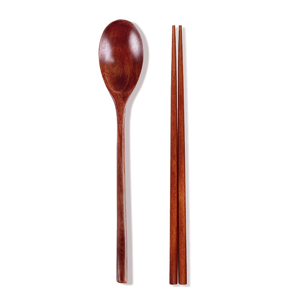 Korean Chopsticks Sets - Natural Wood -2