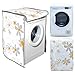 Copri Lavatrice e Copri Asciugatrice per Interno, Coprilavatrice Impermeabile, Copertura Impermeabile con Chiusura a Zip, Telo Antipolvere, Coprilavatrice da interno 60x60x80