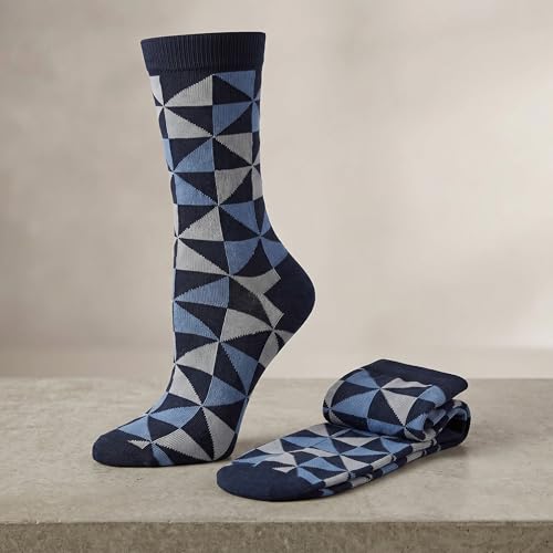 Image of Tipi Toe Women's Fun Patterned Dress Socks, 12-Pack Lightweight Colorful Crew Socks, Casual Novelty Assorted Designs