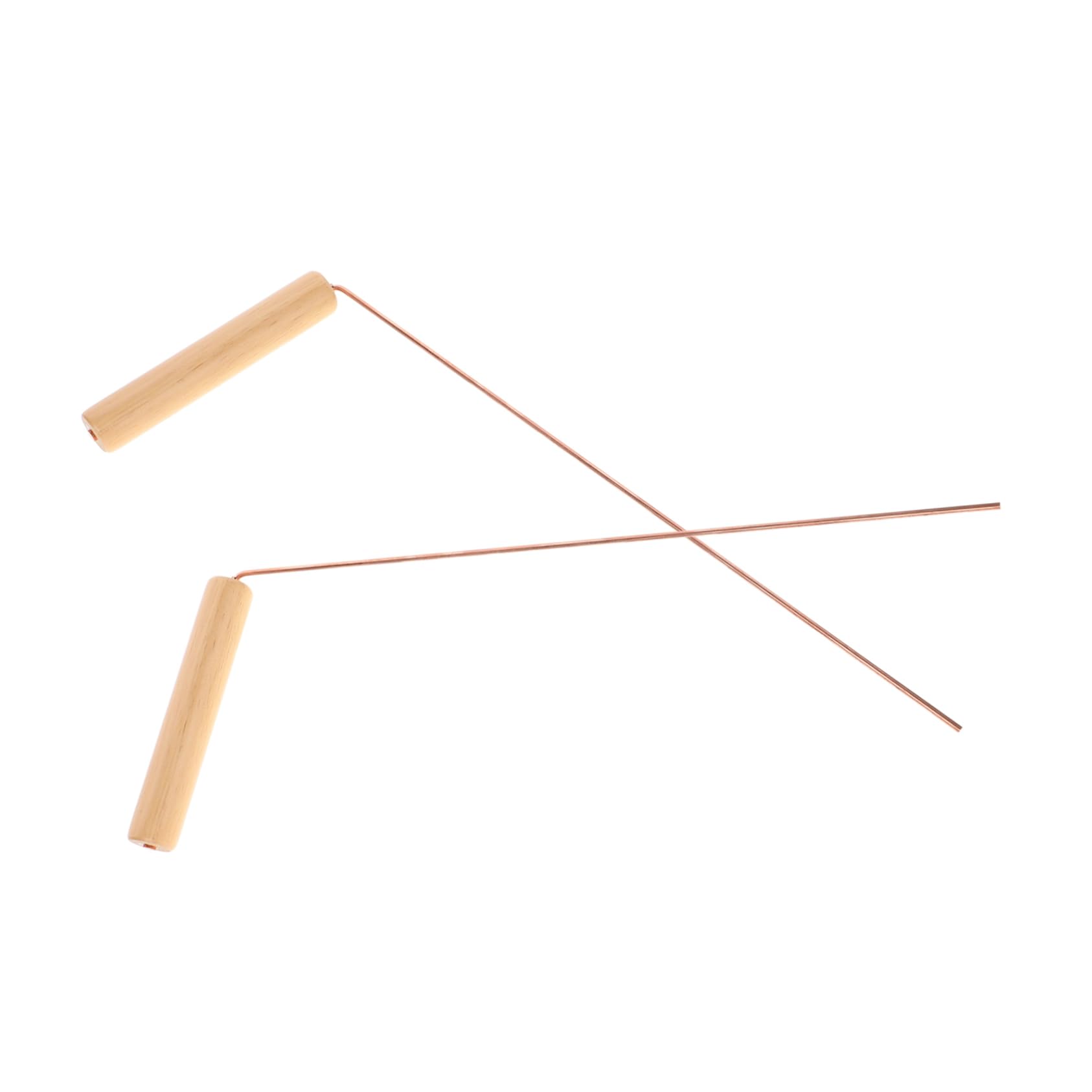 KOMBIUDA 2pcs Prospecting Rod Ghost Hunting Rods Dowsing Rods for Treasure Paranormal Rods Gold Dowsing Rods Spirit Hunting Rods Divining Rods for Spirits Treasure Locating Rods Copper