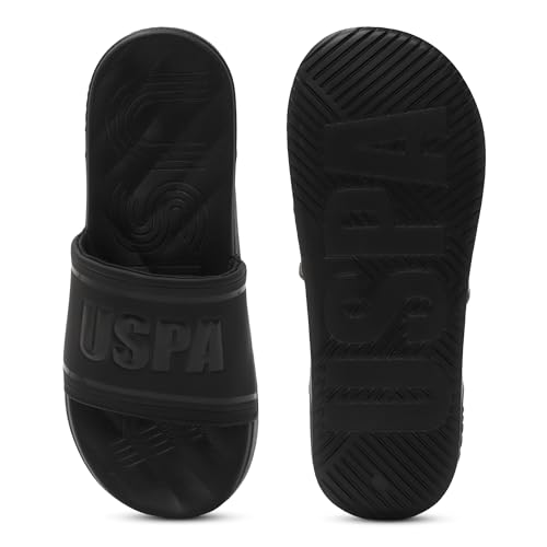 Image of U.S. POLO ASSN. mens Deja Blk Slipper