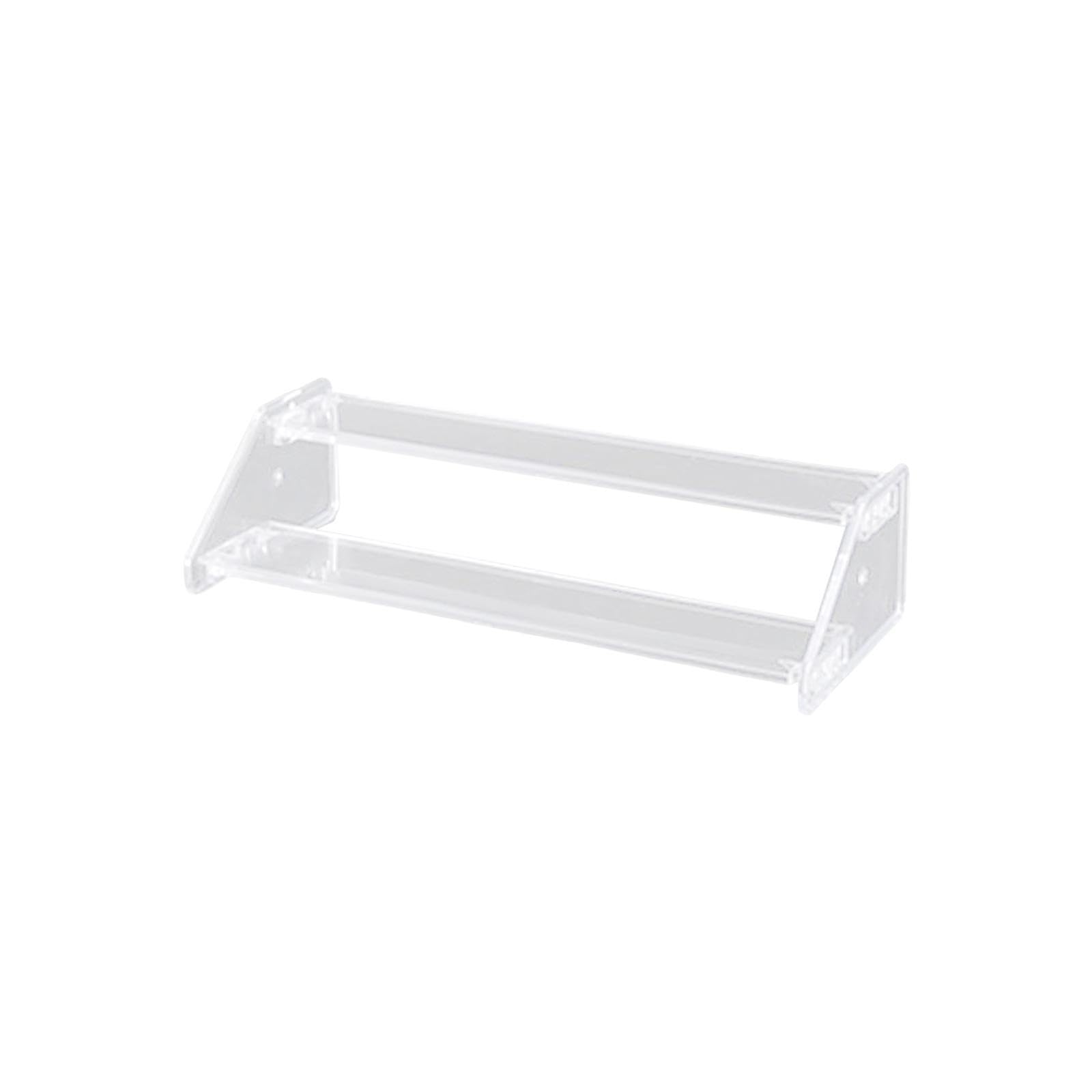 KTUXZCI Acrylic Display Riser Shelf Multi Function Stand For Jewelry And Crafts And Will Not Easily Fall Over. Acrylic Display Riser Counter Retail Shelf, 2 Tiers 25cm