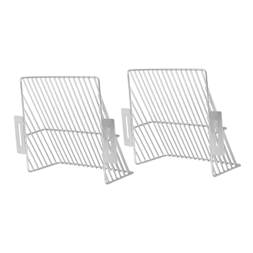 DONFAMDS 2個ステンレス製 側排排水格? 防葉 防詰まりガード ガレージ バルコニー兼用 排水効率向上 簡単清掃可能