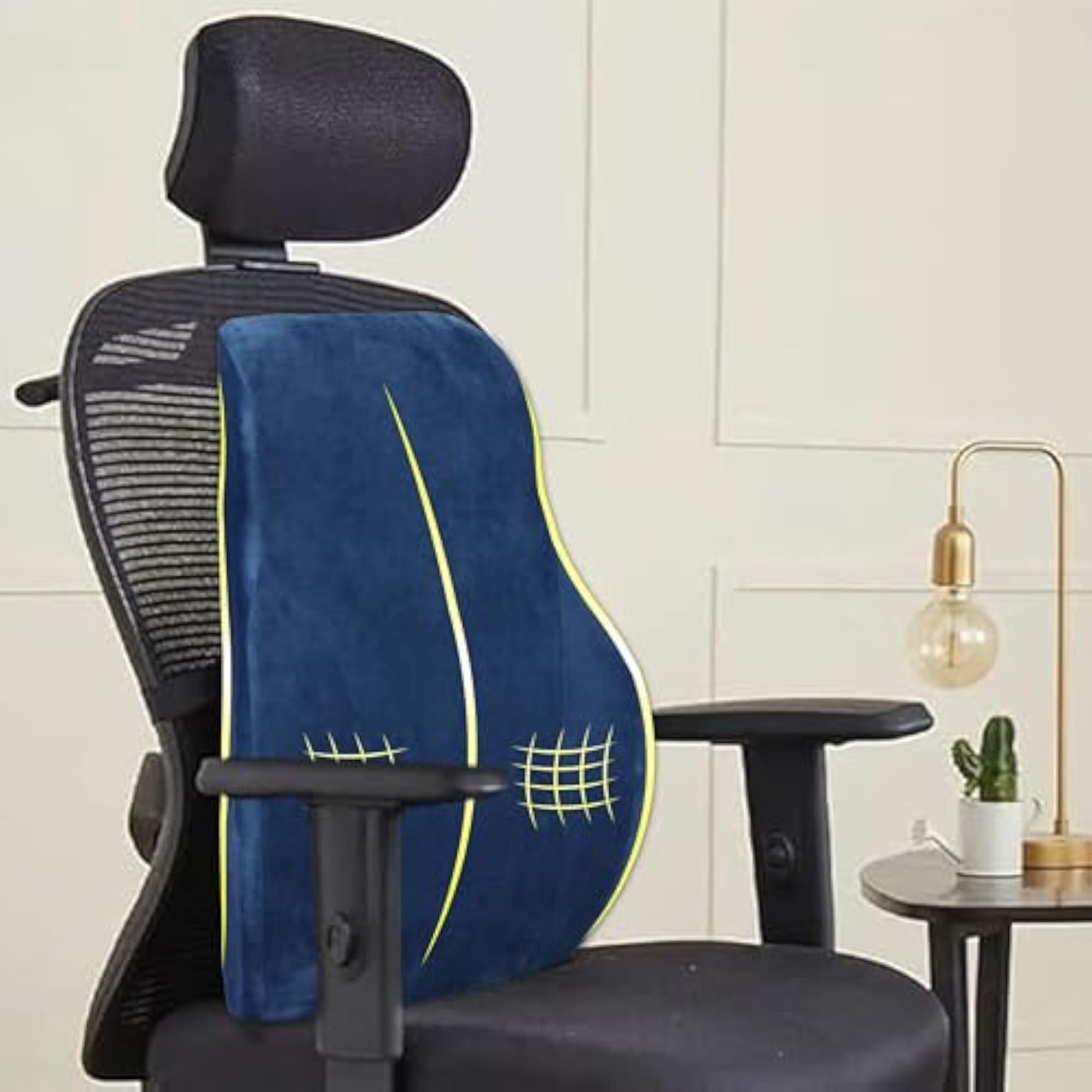 Presto Orthopedic Mid-Backrest Cushion with Memory Foam