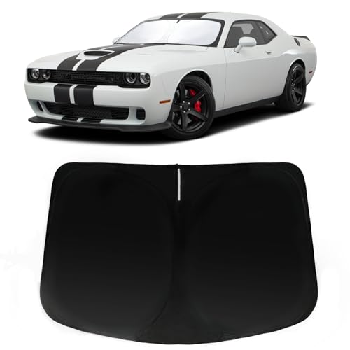 Image of Windshield Sun Shade for Dodge Challenger 2015-2023