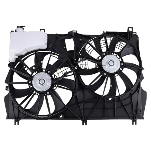 Image of maXpeedingrods Engine Radiator Cooling Fan Assembly for Lexus RX350 RX350 F Sport 2016-2022, for Lexus RX350L Base 2018-2022 V6 3.5L Replacement 163610P400 167110P340
