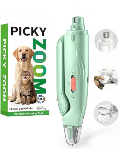 Coupe-ongles silencieux pour chat et chien avec protection anti-surcoupe