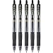 Pilot G2 Premium Gel Pens, Black Pens, Bold Point 1 mm, Pack of 5, Black