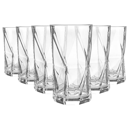 Bormioli Rocco Cassiopea - Juego de vasos bajos - 480 ml - Pack de 6