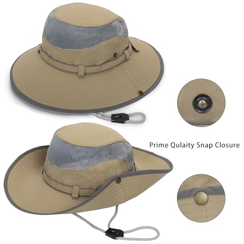 Sombrero de sol unisex color caqui tamaño M miniatura 4