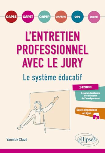 livre L'entretien professionnel avec le jury: Le système éducatif