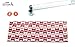 LUCY CLAY LC Disk 7 for Czextruder Pottery Ceramic Craft Polymer Clay Fondant Cake 9 Disks for extruder
