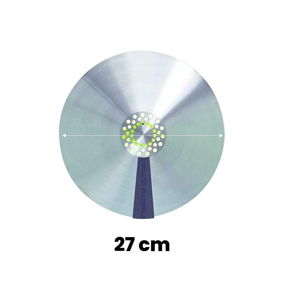 Matainsectos decorativos - Aura(TM) - 22 vatios, Couleur:Acier inoxydable
