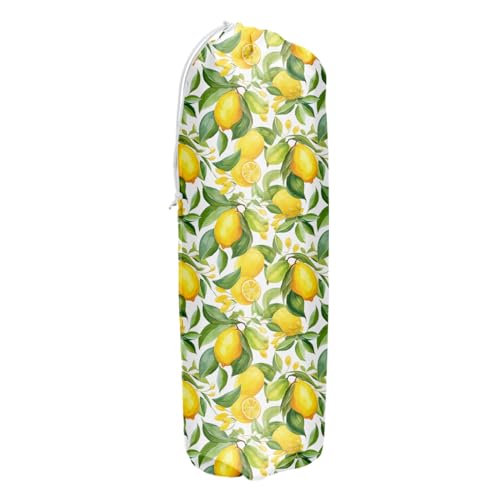 Sldpngo Lemon Plastic Bag Holder, Grocery Bag Holder, Plastic Bag Storage Organizer, Plastic Bag Holders for Grocery Bags, Cute Lemon Home Kitchen Decor, Gifts for Women Mom Grandma