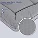 BVAGSS Hundebett Kleine Hunde Reversible, kühl und warm Matten Hundekissen, Waschbar Hundematte für klein mittel große Hunde XH080 (45x33cm,Grau)