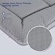 BVAGSS Hundebett Kleine Hunde Reversible, kühl und warm Matten Hundekissen, Waschbar Hundematte für klein mittel große Hunde XH080 (60x45cm,Grau)