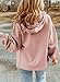 SHEWIN Winer Coats for Women Long Sleeve Fuzzy Sherpa Jacket Lightweight Drawstring Winter Shackets Zip Up Hooded Jackets Fall Clothes for Women 2025,Pink S