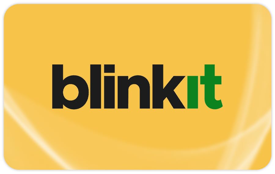 Blinkit |Flat 2% off |E-Gift Card| Instant Delivery| Valid for Online purchases | 1 Year Validity