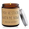 Mother’s Day Gifts for Her Him – Lavender Scented Candle Gifts for Girlfriend Boyfriend – Anniversary Wedding Gifts for…