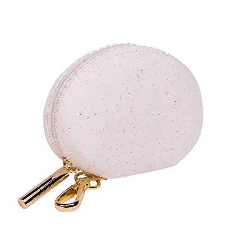 ROSIE POPE Silicone Pacifier Holder Paci Pod and Pocket, White