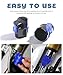 UNLRAE Fork Seal Cleaner,Car Accessories Motorcycle Fork Seal Cleaner,Motorcycle Shock Repairing Absorber Tool,Motorcycle Accessories,Fit for All Motorcycles Forks From 45mm to 55mm (Blue)