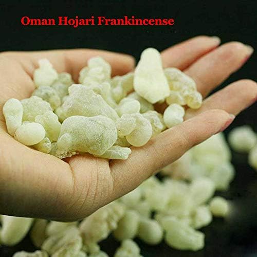 Royal Hojari Frankincense Natural Oman Super Green Frankincense Incense Edible Lemon Fragrant Smoked Hydrosol C (5g)