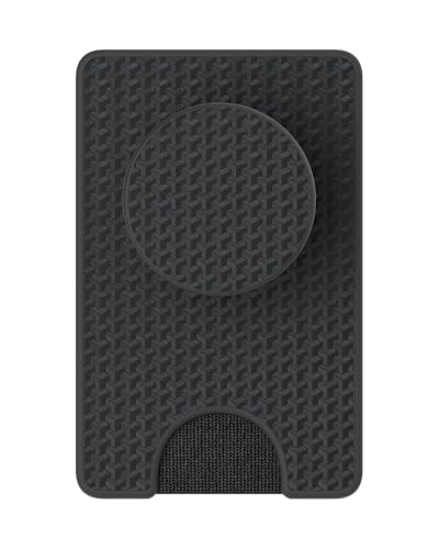 [CASEPLAY] [PopSockets] PopWallet+ �|�b�v�\�P�b�c �X�}�z �J�[�h �z���_�[ �E�H���b�g(Black Carbon)