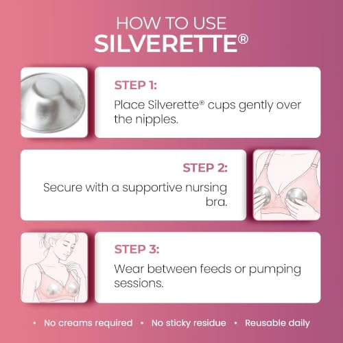 Image of Silverette Nursing Cups, Postpartum Essentials, The Real, Large