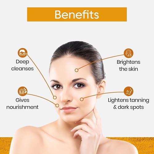 Image of Ubtan Face Wash for Tan Removal, 100ml, Balances Skin pH Level, Makes Skin Firmer & Younger
