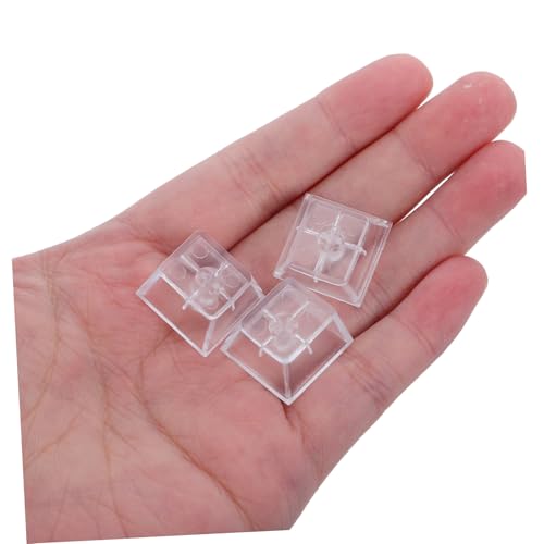Teclas transparentes Tofficu de ABS para teclado mecánico retroiluminado, pack de 20 3