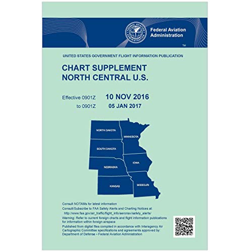 FAA Chart Supplement North Central Always Current Edition