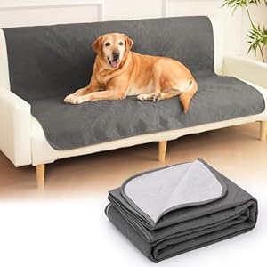 Couverture Imperméable pour Chien,Couverture pour Chien et Tapis pour Chat pour Canapé,Lit et Voiture,Couverture pour Chien,Protection de Canapé/Lit,Lavable,Idéale pour Les Grands/Petits Chiens