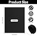 120 Stück Kartonpapier A4 Schwarz, Papier 120g Schwarz, Dickes Papier A4 zum Drucken, 120 g/m² Bastelpapier, Bastelkarton, Cardstock Papiers, Fotokarton für Fotoalben, Menükarten, Scrapbooking