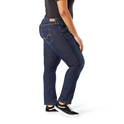 Image of Levi Strauss Signature Gold Women's 03 Essential Mid-Rise Straight Jeans (Also Available in Plus)