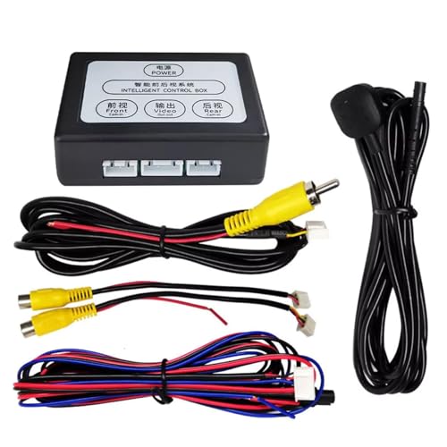 9-16V Automatic Front Rear Video Conversion Box Car Surveillance & Reverse Camera AV Bidirectional Control Box Converter