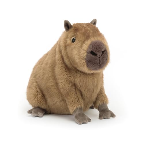 Jellycat Clyde Capybara Stuffed Animal, 9.5 inches - Capybara Plush Toy - Classic Children's Gift