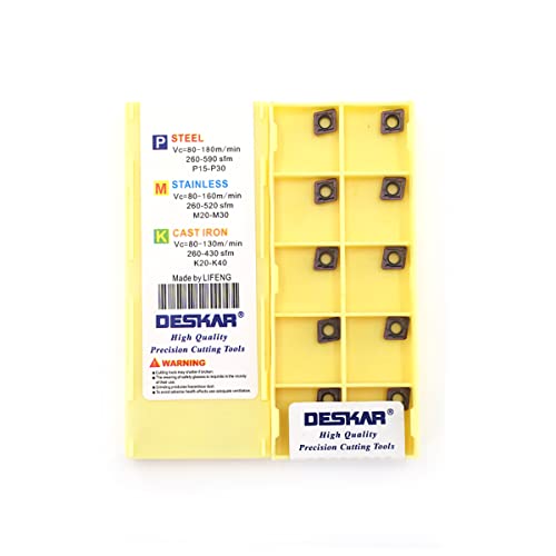 Deskar CCMT CCMT06 CCMT0602 CCMT0602 CCMT060204 LF6018 - Cuchilla de torneado NC