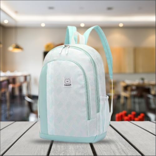 Image of Tinytot 30 Litre Japanese Korean Style School Bag Water-Resistant Laptop & Travel Backpack - Unisex Large 18 Inches Multipurpose Student Backpack for Boys & Girls, Men & Women
