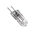 Track System and Lighting Clear 12V G4 Base Halogen Bi-Pin Light Bulb Wattage: 5 Watts / G4 Base