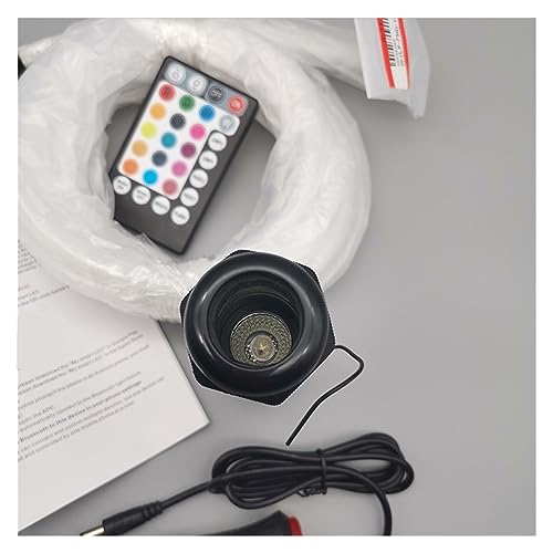 Luces de estrella para techo de coche para renovar interiores oscuros con fibra óptica 6W 5