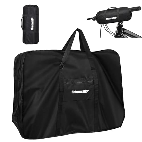 LVNRIDS 26 Zoll Faltbare Fahrradtasche Transporttasche Fahrrad Aufbewahrungstasche mit Tasche für Air Train Travel