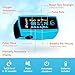 iProven Blood Oxygen Monitor Fingertip, Oximeter Measures Pulse Rate, Respiratory Rate, Oxygen Saturation (SpO2), and Perfusion Index, including Batteries and a Lanyard.