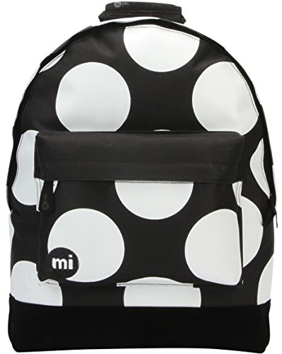 Mediados de Pac Polka Xl Mochila ocio  41cm  Negro  Blanco