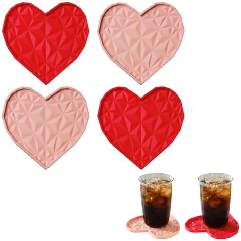 Silicone Drink Coasters Set – 4.7