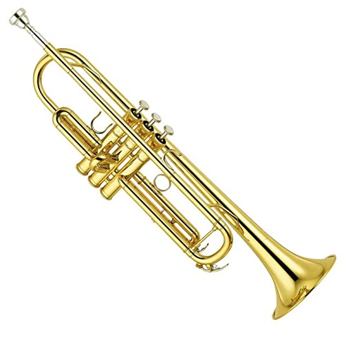 KESHUO Instrumento de Trompeta B-Flat Brass Western Wind Instrumento para Principiantes Entrada de...