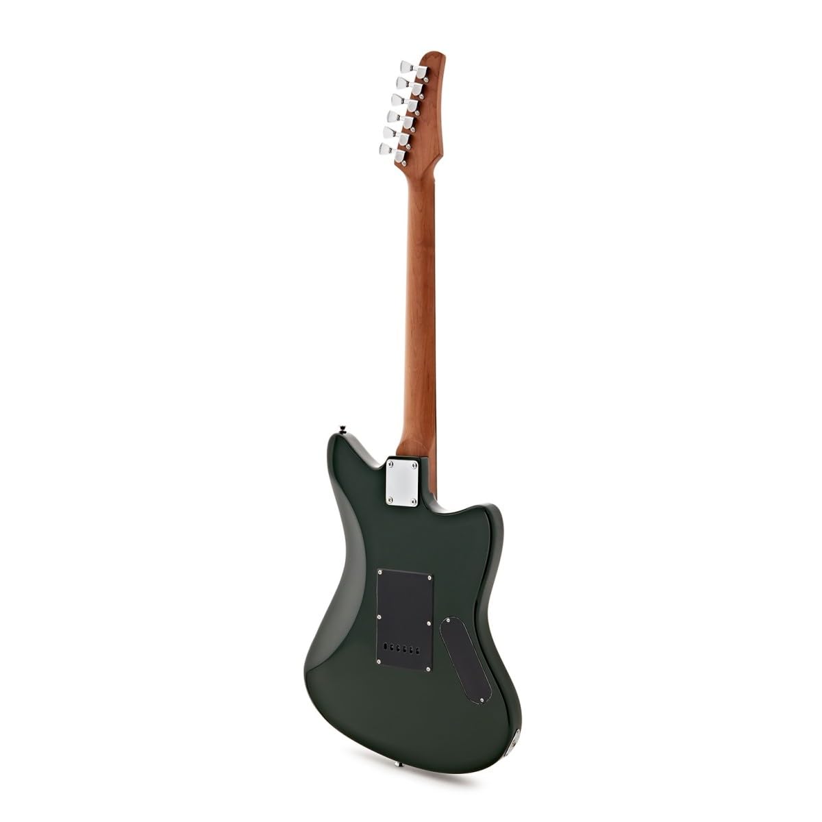 Hartwood Chitarra elettrica mancina Drifter, verde | Per suonatori mancini, manico satinato in acero torrefatto, P90 per un tono vintage articolato