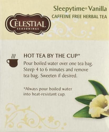 Miniatura 5 de Celestial Seasonings Té de hierbas, vainilla Sleepytime, 20 unidades