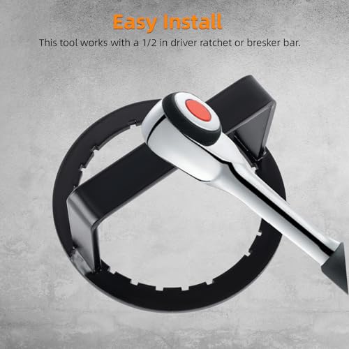 Image of Fuel Pump Retaining Nut Install Removal Tool Compatible For Can-Am Commander 2011-2020 Maverick 2013-2020 Outlander 2009-2020 Renegade 2009-2016 500 /800 /1000