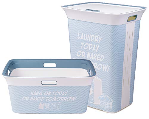 Ondis24 Moda Witty 60 Panier à linge avec panier à linge 45 l Cover